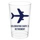 Horizontal Airliner Clear Plastic Cups Image 2 of 2
