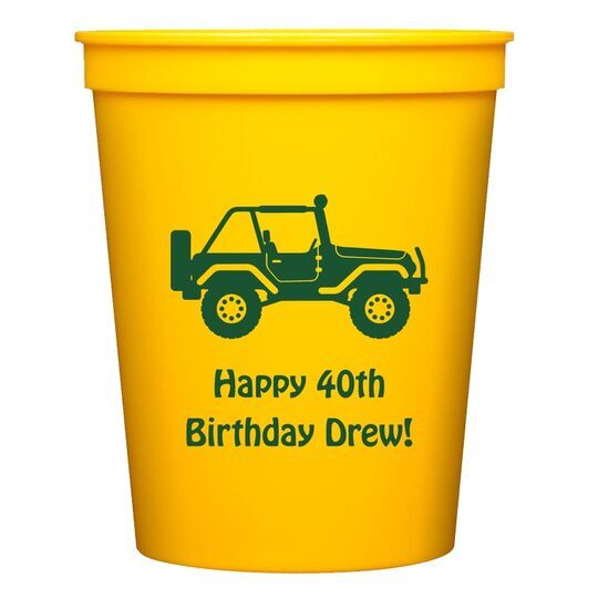 Four Wheel Drive Stadium Cups