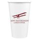 Vintage Plane Paper Coffee Cups Image 2 of 2