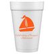 Sailboat Silhouette Styrofoam Cups Image 2 of 2
