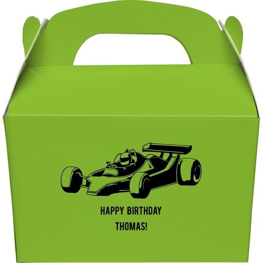 Race Car Gable Favor Boxes