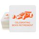 Race Car Square Coasters Image 2 of 2