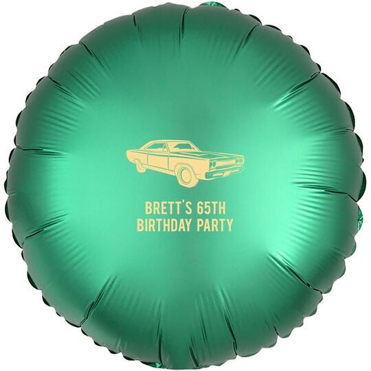 Muscle Car Mylar Balloons