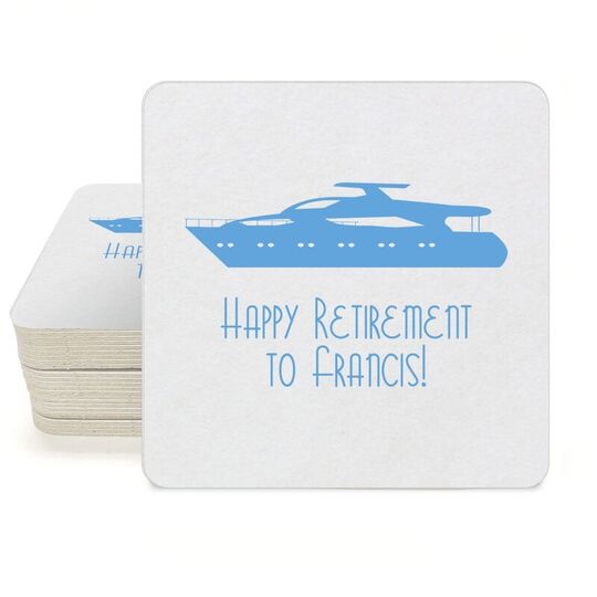 Large Yacht Square Coasters