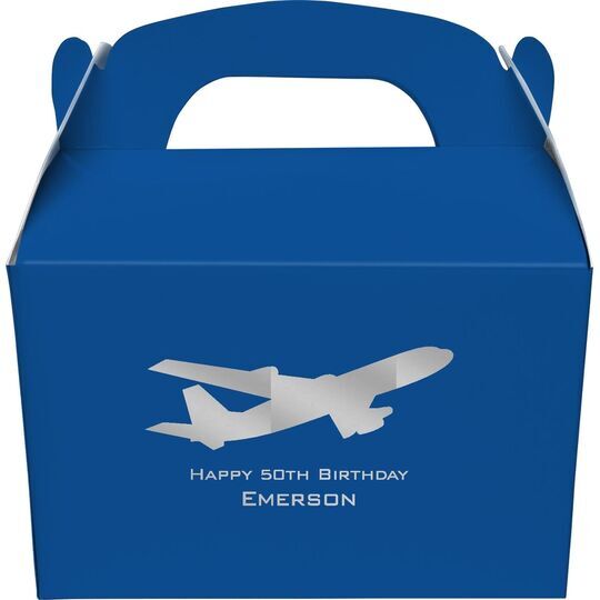 Jumbo Airliner Gable Favor Boxes