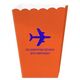 Horizontal Airliner Mini Popcorn Boxes Image 1 of 2