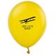 Vintage Plane Latex Balloons Image 1 of 2