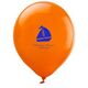 Sailboat Silhouette Latex Balloons Image 2 of 2