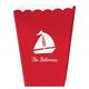 Sailboat Silhouette Mini Popcorn Boxes Image 1 of 2
