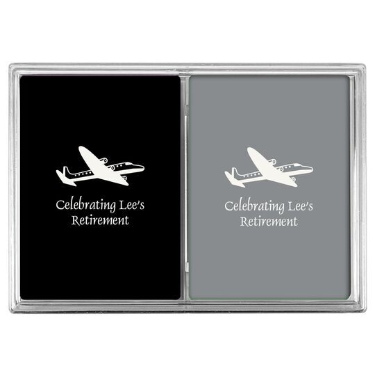 Narrow Airliner Double Deck Playing Cards