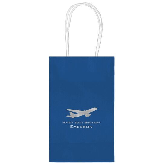 Jumbo Airliner Medium Twisted Handled Bags