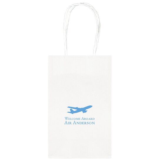 Jumbo Airliner Medium Twisted Handled Bags
