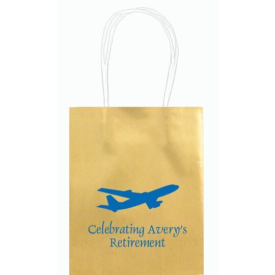 Jumbo Airliner Mini Twisted Handled Bags