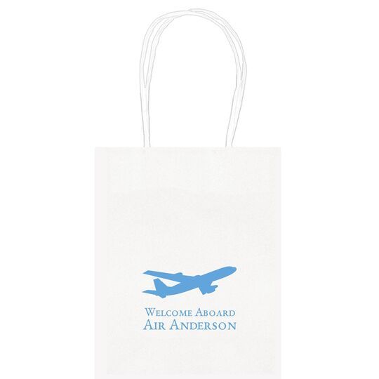 Jumbo Airliner Mini Twisted Handled Bags