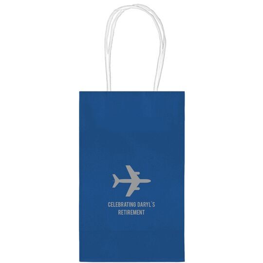 Horizontal Airliner Medium Twisted Handled Bags