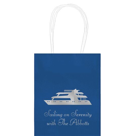 Two Story Yacht Mini Twisted Handled Bags