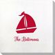 Sailboat Silhouette Bamboo Luxe Napkins Image 1 of 2