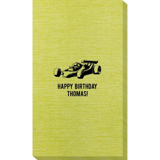 Race Car Bamboo Luxe Guest Towels