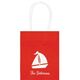 Sailboat Silhouette Mini Twisted Handled Bags Image 1 of 2