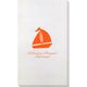 Sailboat Silhouette Bamboo Luxe Guest Towels Image 2 of 2