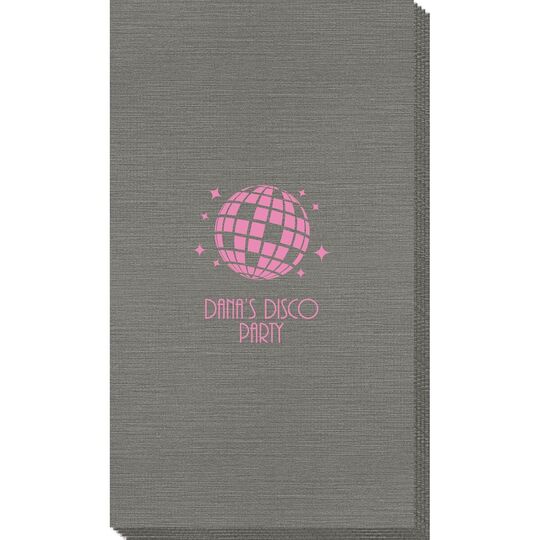 Disco Ball Bamboo Luxe Guest Towels