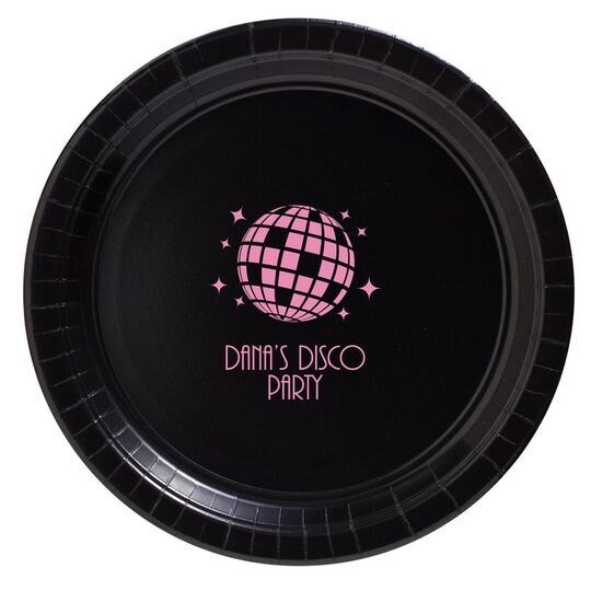 Disco Ball Paper Plates