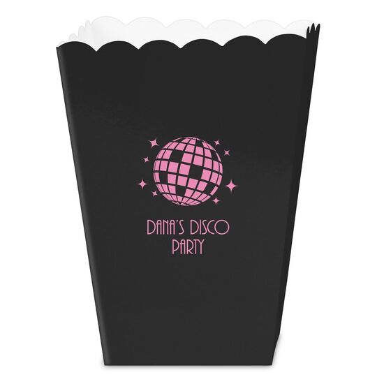 Disco Ball Mini Popcorn Boxes