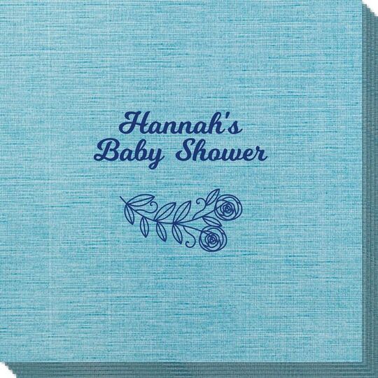 Rosie Posie Bamboo Luxe Napkins