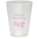 Rosie Posie Colored Shatterproof Cups Image 1 of 3