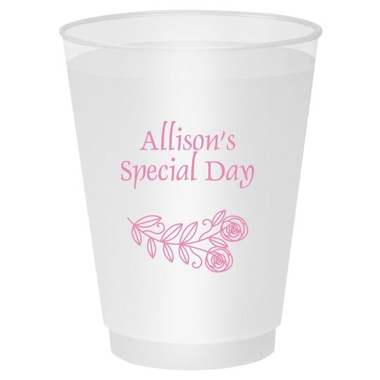 Rosie Posie Shatterproof Cups