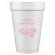 Rosie Posie Styrofoam Cups Image 1 of 3