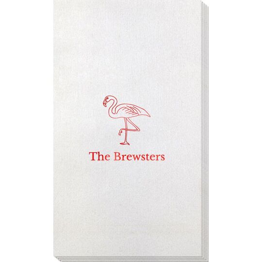 Flamingo Bamboo Luxe Guest Towels