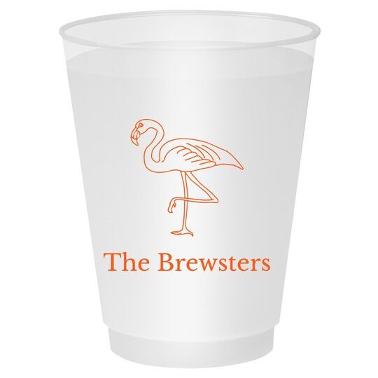 Flamingo Shatterproof Cups