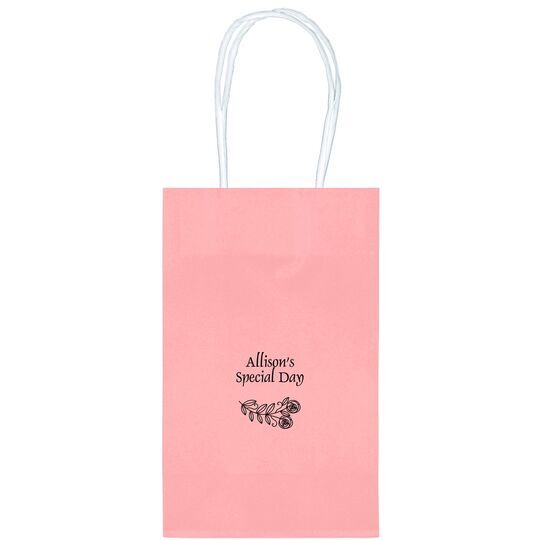 Rosie Posie Medium Twisted Handled Bags