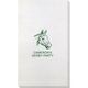 Outlined Horse Bamboo Luxe Guest Towels Image 2 of 2