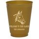 Outlined Horse Colored Shatterproof Cups Image 1 of 2
