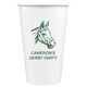 Outlined Horse Paper Coffee Cups Image 2 of 2