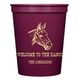 Outlined Horse Stadium Cups Image 1 of 2
