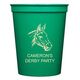 Outlined Horse Stadium Cups Image 2 of 2