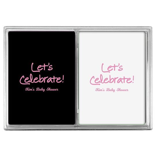 Studio Let's Celebrate Double Deck Playing Cards