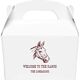 Outlined Horse Gable Favor Boxes Image 1 of 2