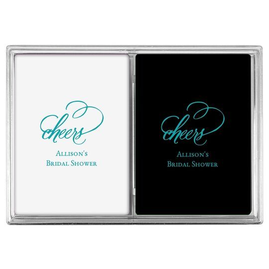 Refined Cheers Double Deck Playing Cards