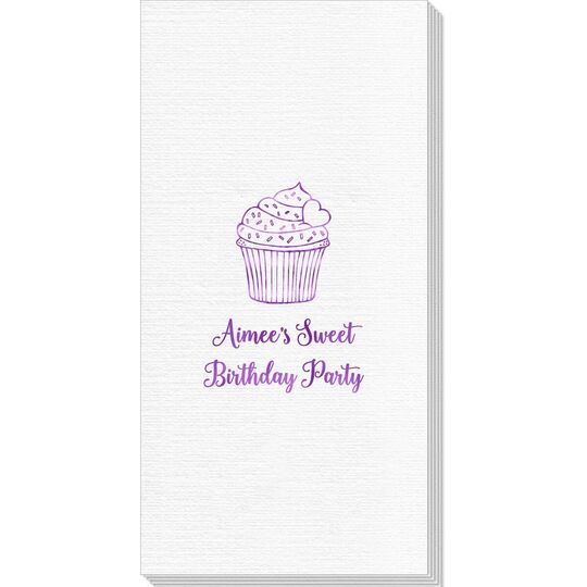 Sprinkled Cupcake Deville Guest Towels