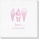 Ice Cream Cone Trio Deville Napkins Image 1 of 2