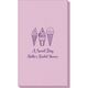 Ice Cream Cone Trio Linen Like Guest Towels Image 2 of 2
