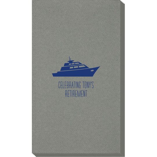 Silhouette Yacht Linen Like Guest Towels