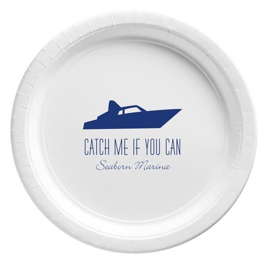 Speedboat Paper Plates