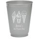 Ice Cream Cone Trio Colored Shatterproof Cups Image 1 of 2