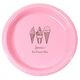 Ice Cream Cone Trio Plastic Plates Image 1 of 2