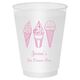 Ice Cream Cone Trio Shatterproof Cups Image 1 of 2